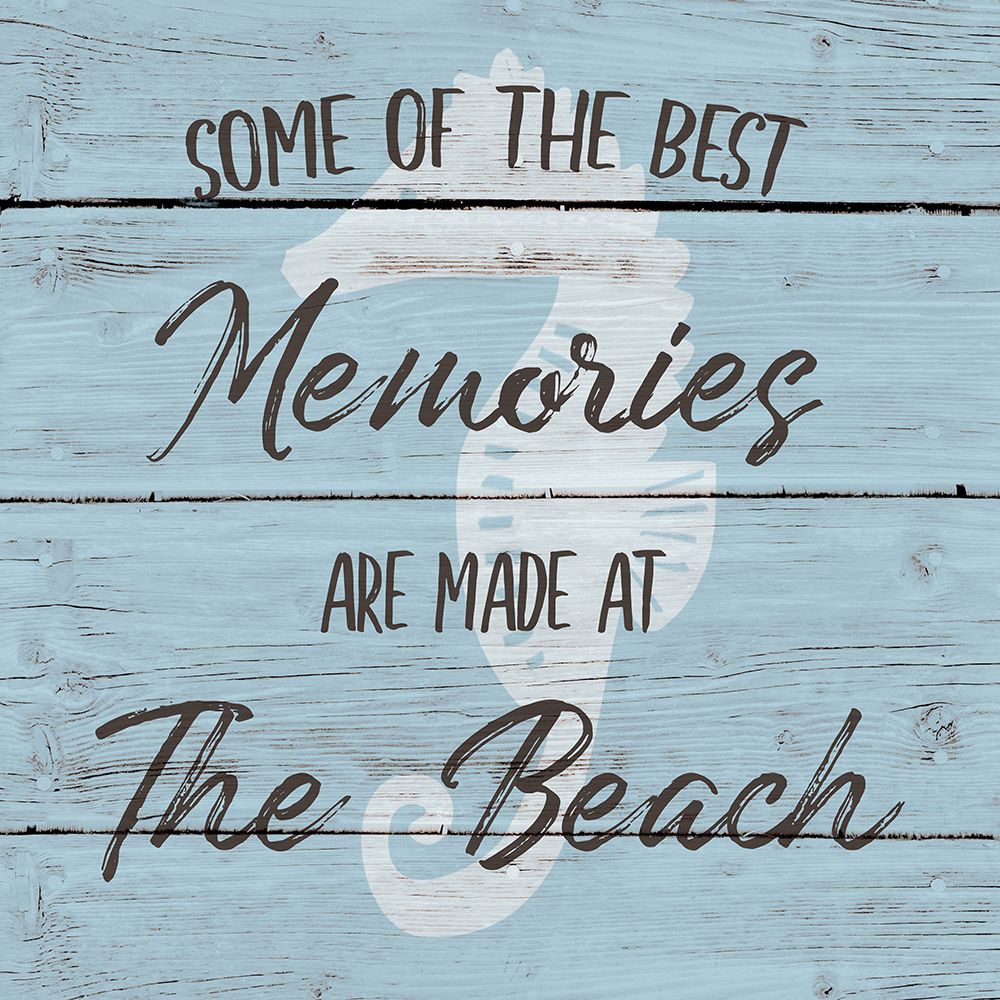 Beach Memories art print by Susan Jill for $57.95 CAD