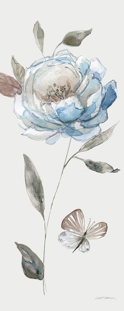 Frosted Blue Rose art print by Carol Robinson for $57.95 CAD