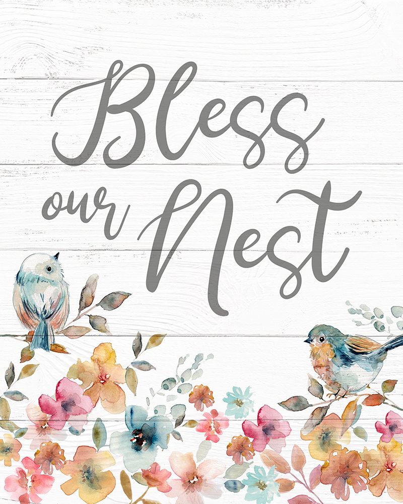 Bless Our Nest art print by Carol Robinson for $57.95 CAD
