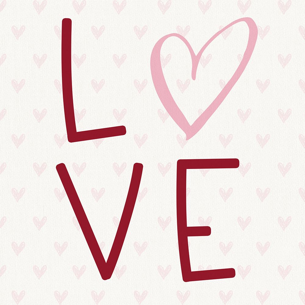 Love Hearts art print by CAD Designs for $57.95 CAD