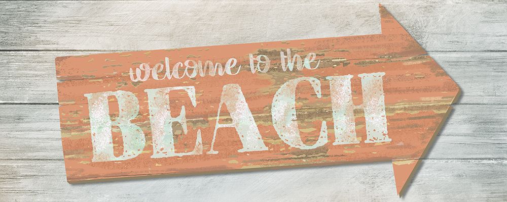 Welcome to the Beach art print by Conrad Knutsen for $57.95 CAD