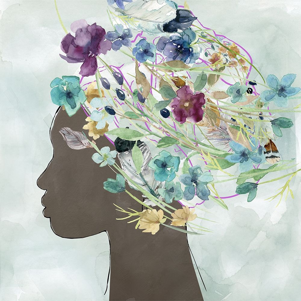 Flower Power Beauty II art print by Carol Robinson for $57.95 CAD