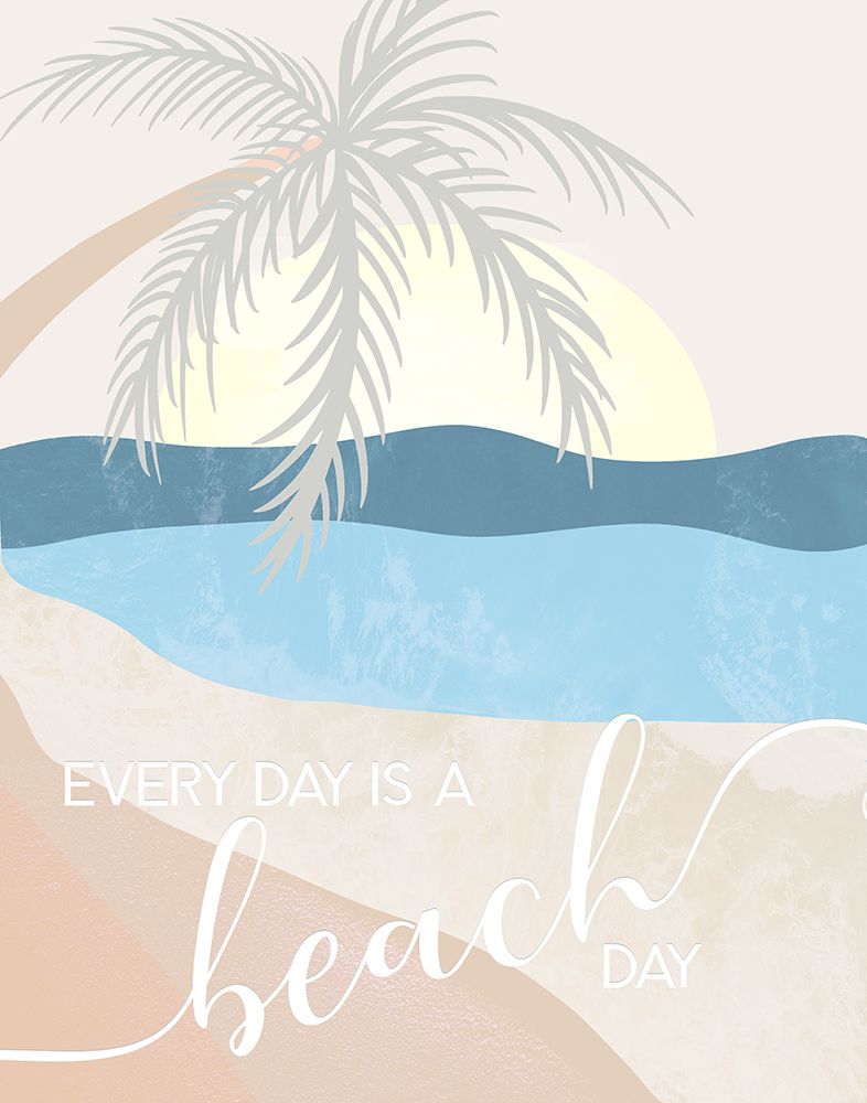 Beach Day art print by Daniela Santiago for $57.95 CAD