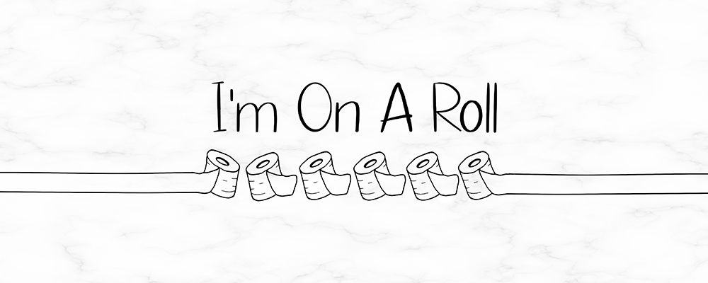 Im On A Roll art print by Susan Jill for $57.95 CAD