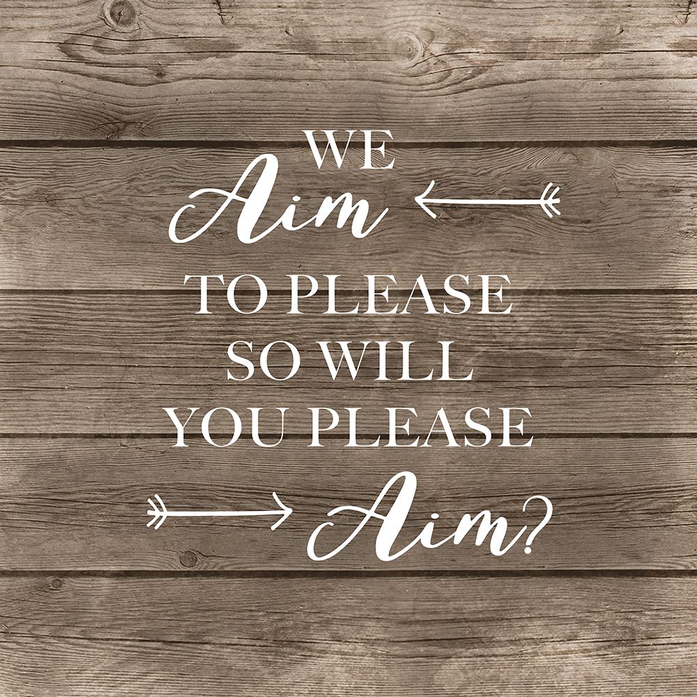 Aim to Please art print by CAD Designs for $57.95 CAD