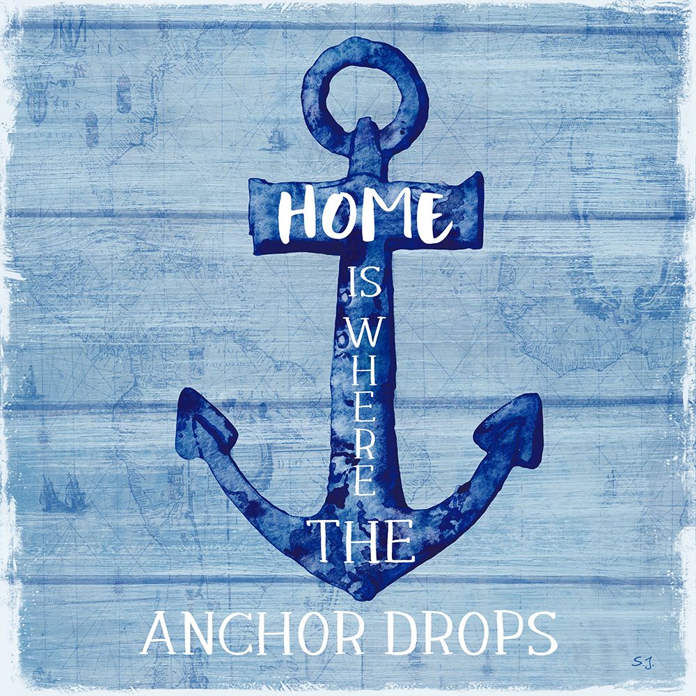 Anchor Drops art print by Susan Jill for $57.95 CAD