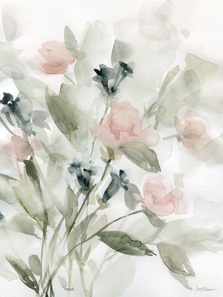 Floral Romance I art print by Carol Robinson for $57.95 CAD