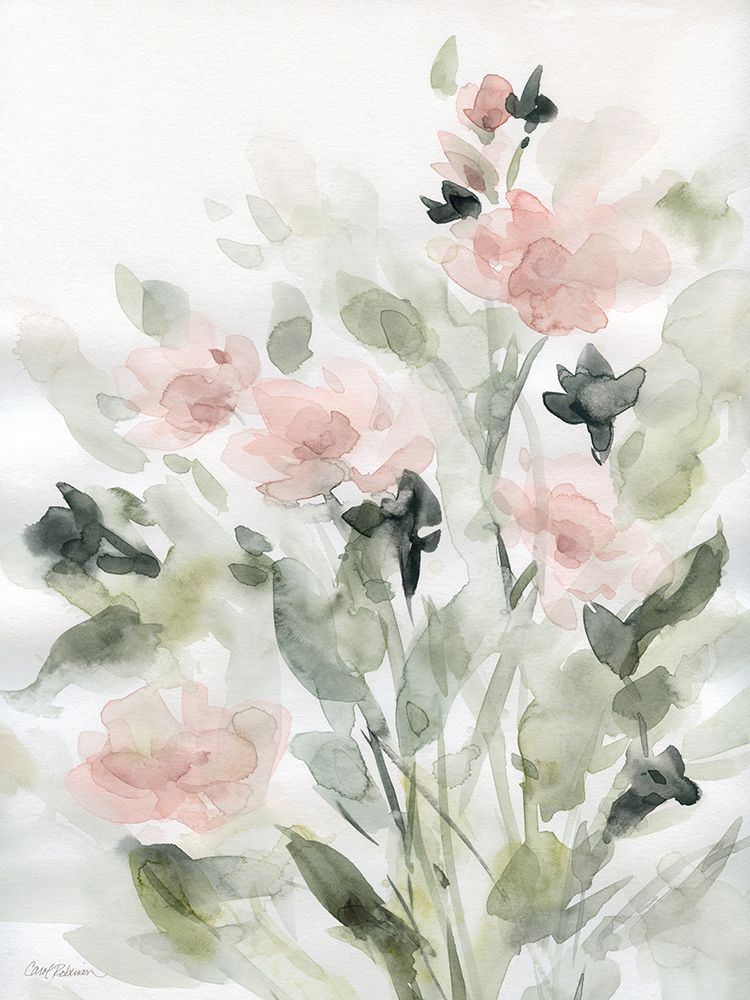 Floral Romance II art print by Carol Robinson for $57.95 CAD