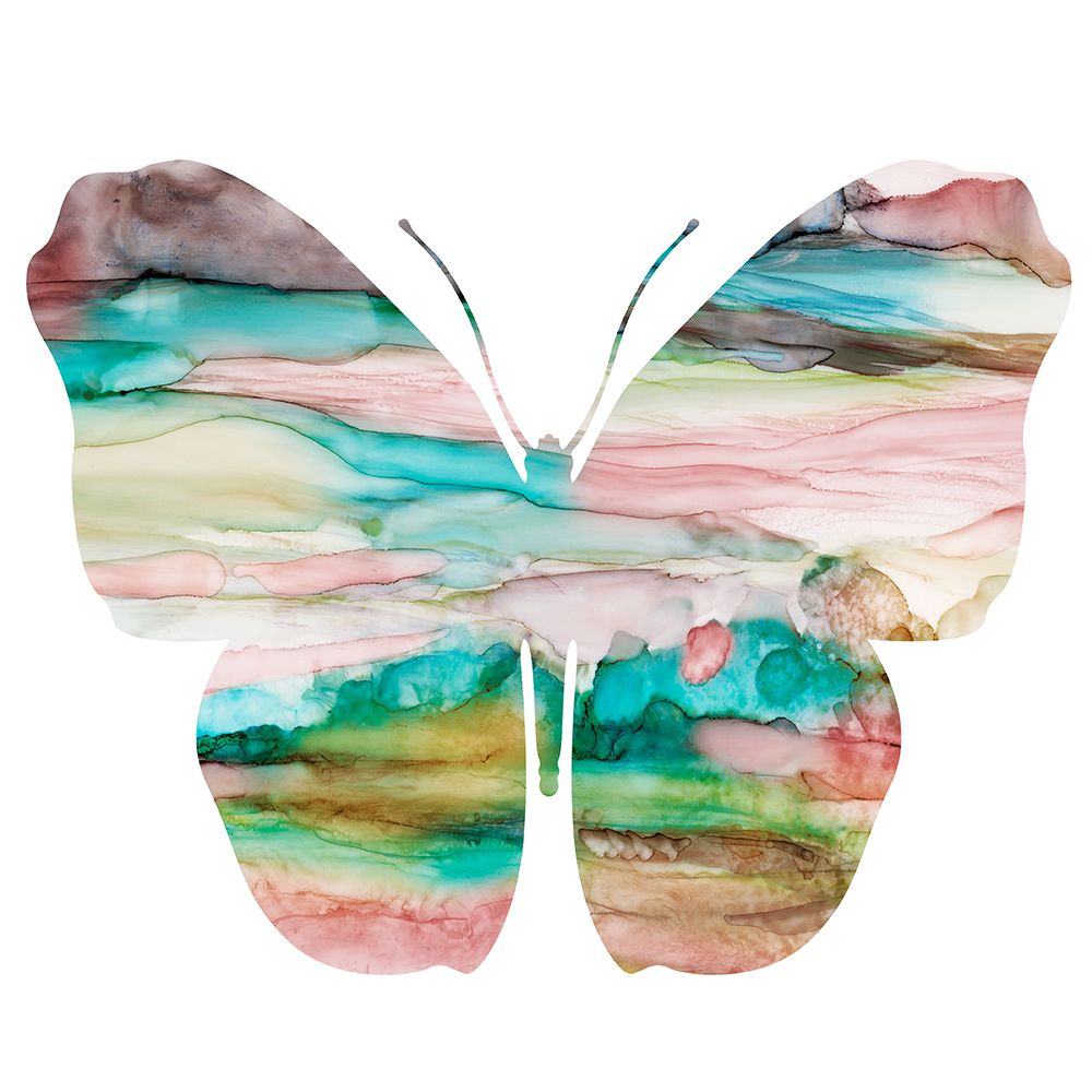 Butterfly and Marble I art print by Carol Robinson for $57.95 CAD