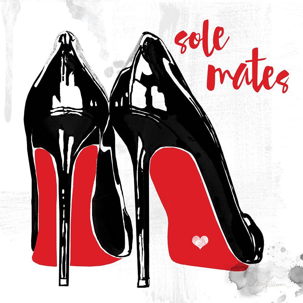 Red Sole Mates art print by Carol Robinson for $57.95 CAD