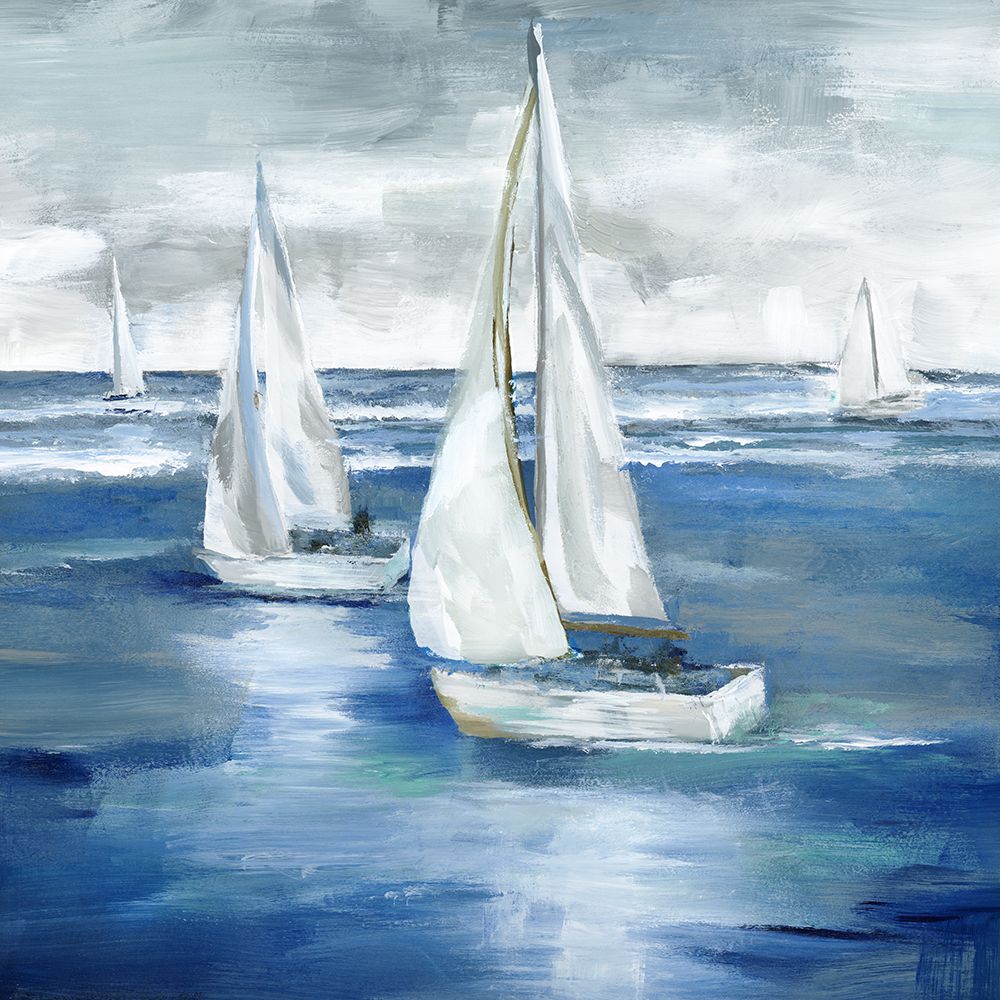 Sailing Together art print by Nan for $57.95 CAD