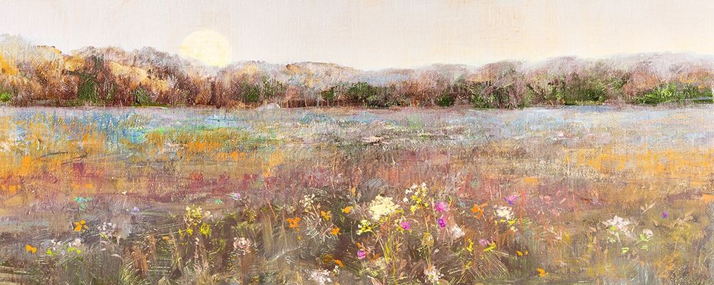Meadow Sunrise art print by Sally Swatland for $57.95 CAD