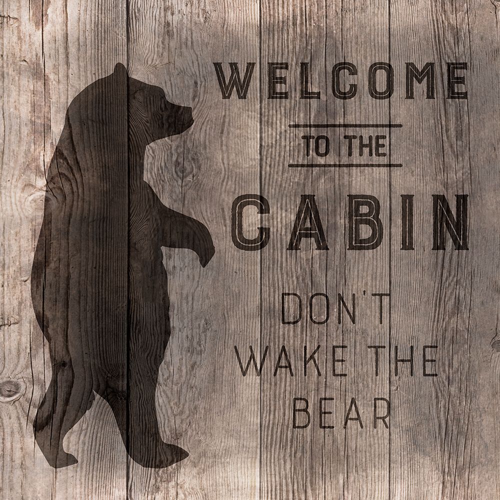 Dont Wake the Bear art print by CAD Designs for $57.95 CAD