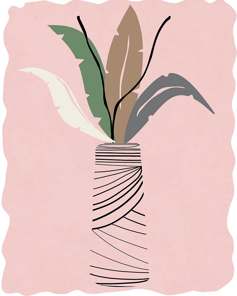 Wired Palm II art print by Daniela Santiago for $57.95 CAD
