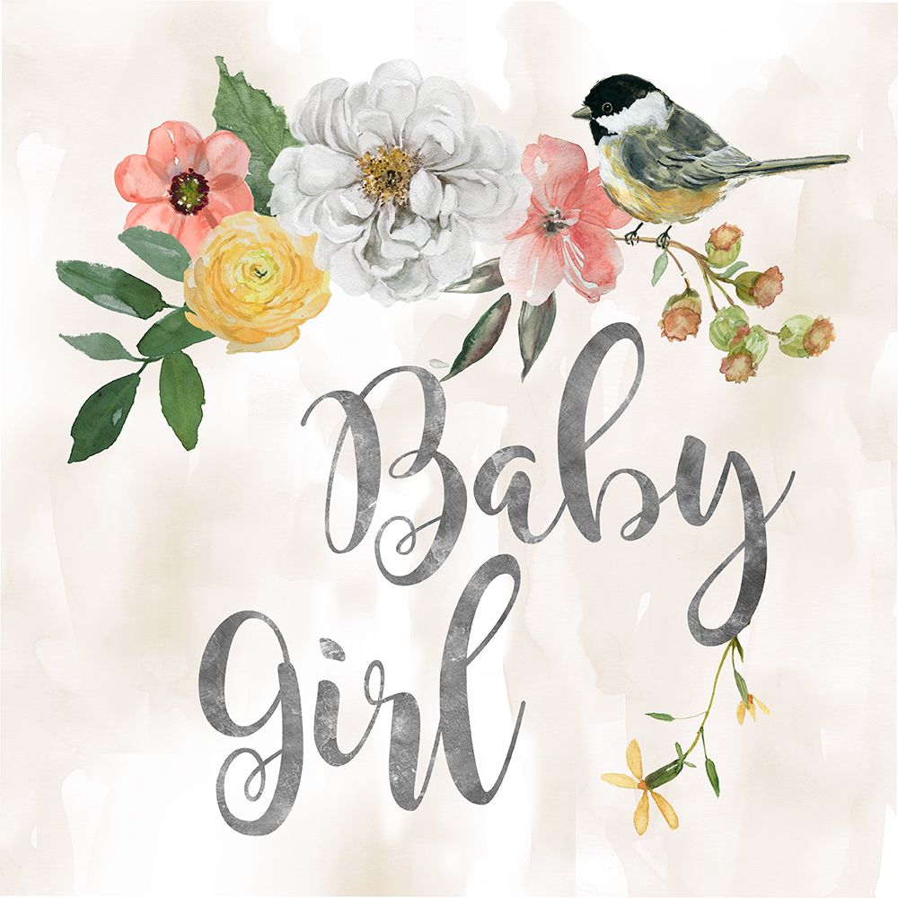 Baby Girl art print by Carol Robinson for $57.95 CAD