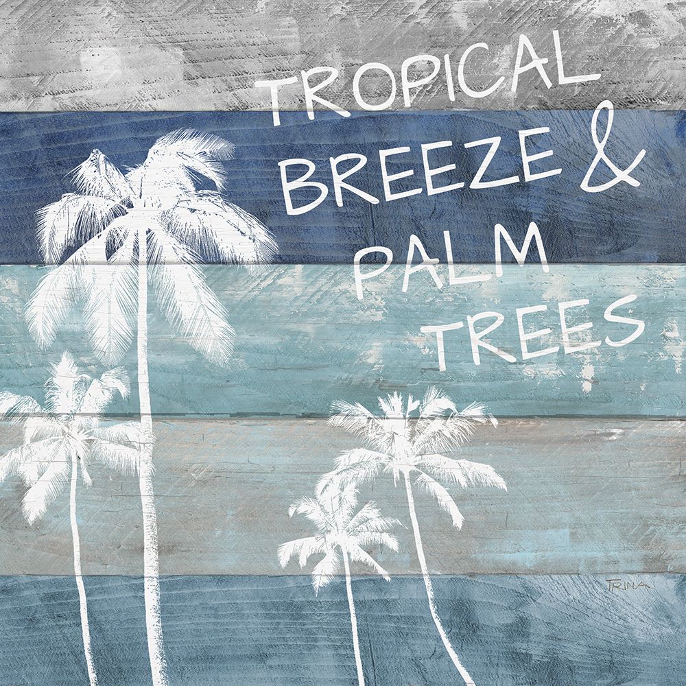 Tropical Breeze art print by Katrina Craven for $57.95 CAD