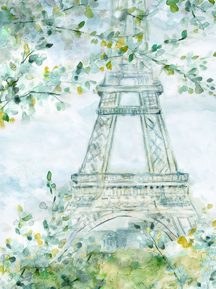 Paris Blooming art print by Carol Robinson for $57.95 CAD