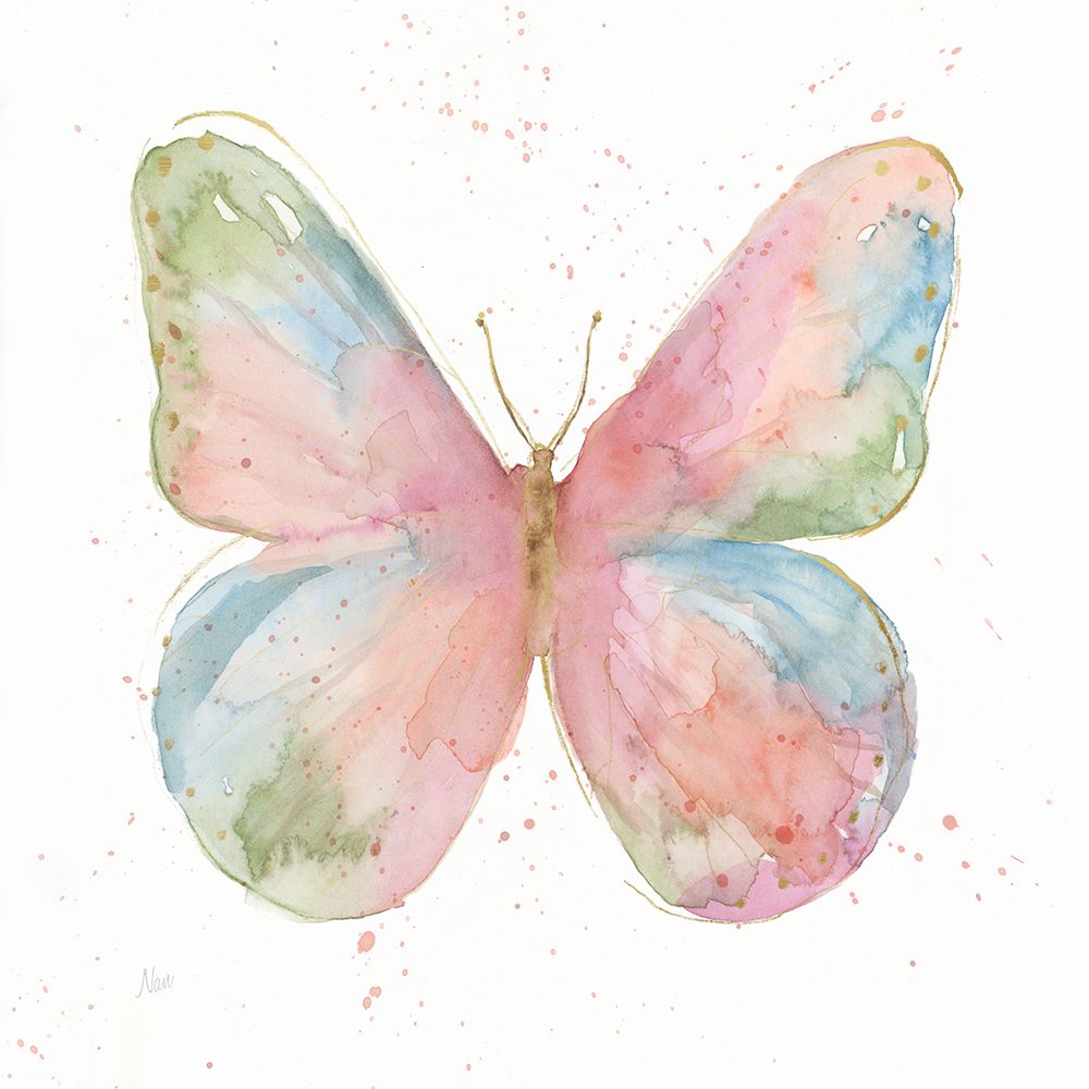 Butterfly Beauty I art print by Nan for $57.95 CAD