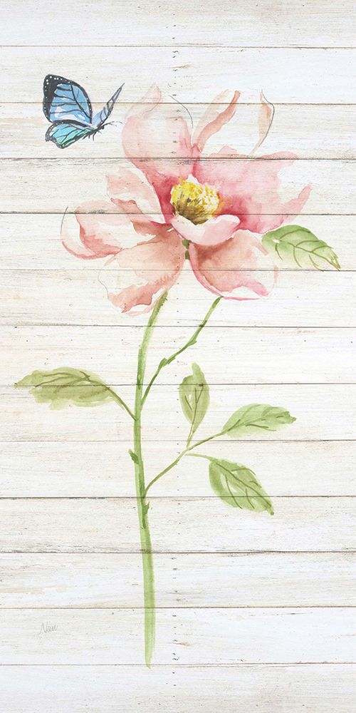 Soft Botanical I art print by Nan for $57.95 CAD