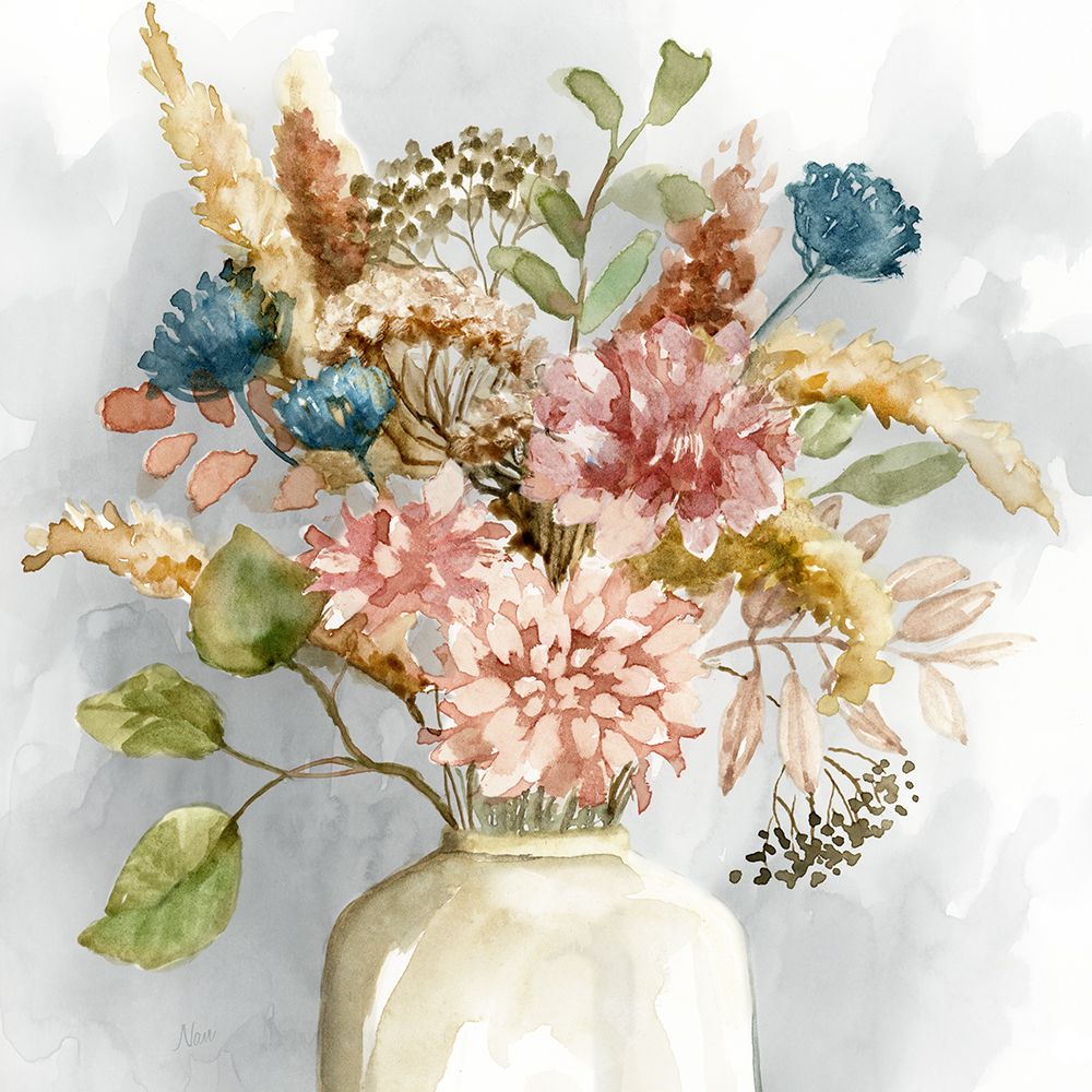 Boho Bouquet art print by Nan for $57.95 CAD