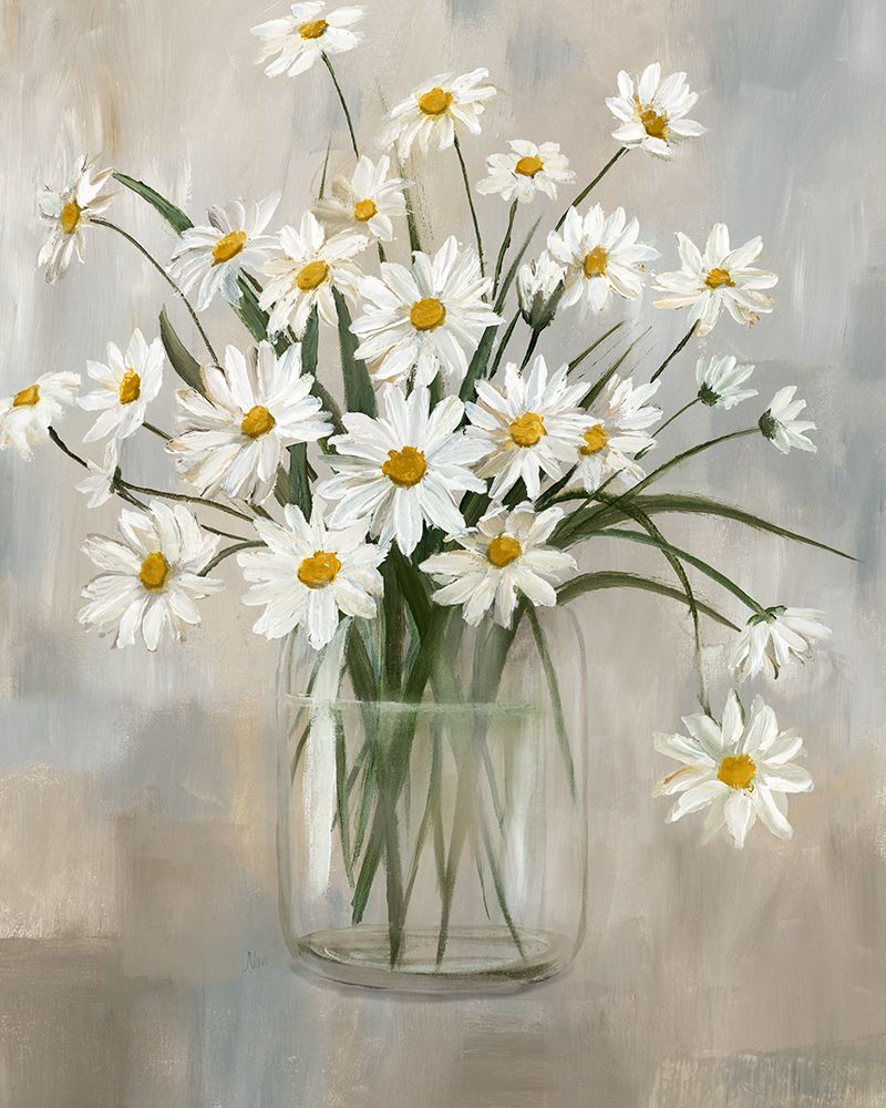 Daisy Cluster art print by Nan for $57.95 CAD