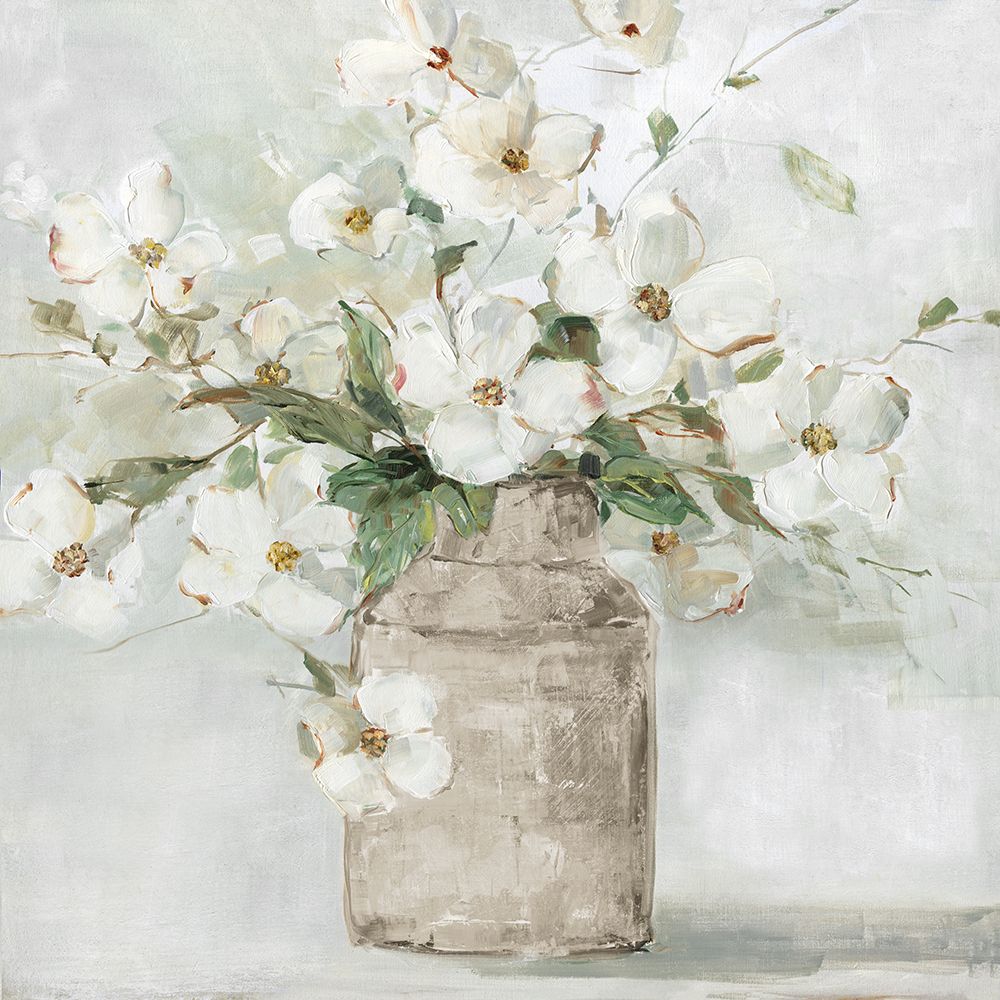 Spring Cottage Blooms I art print by Sally Swatland for $57.95 CAD