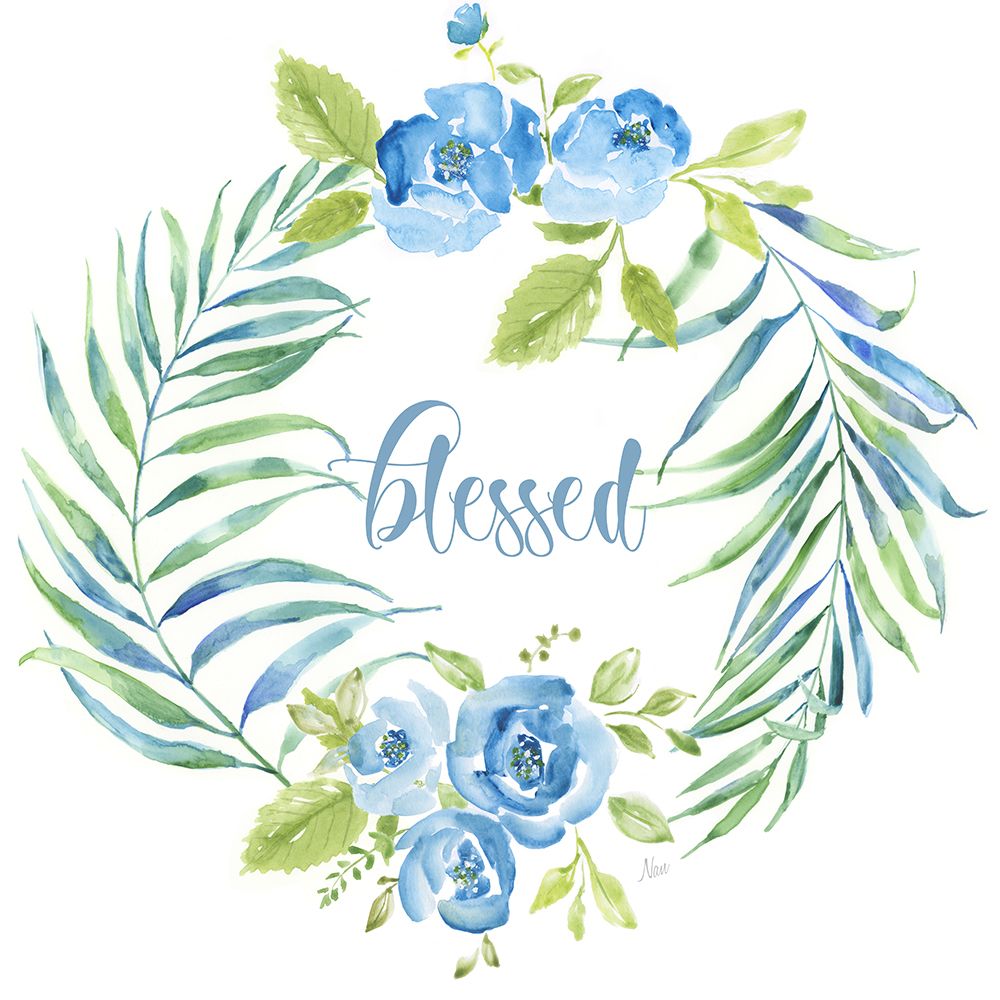 Tropical Blessed art print by Nan for $57.95 CAD