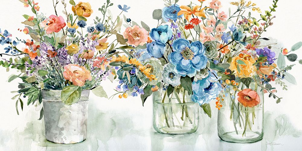 Flower Market Display art print by Carol Robinson for $57.95 CAD
