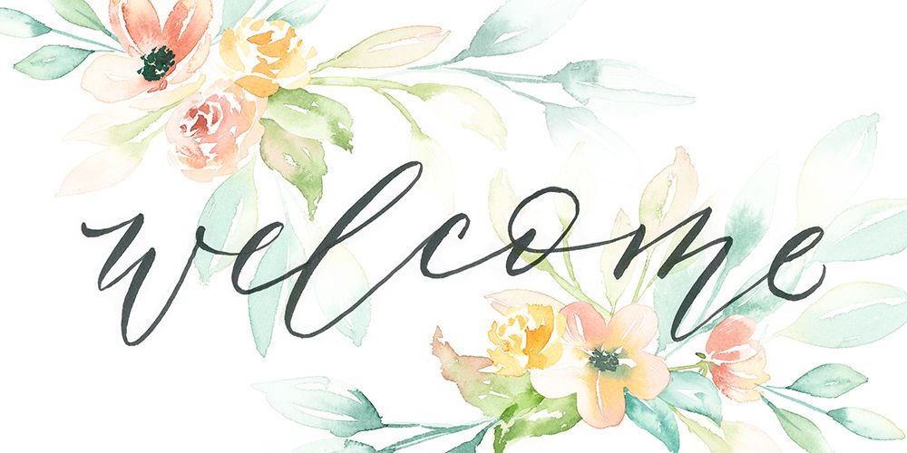 Welcome art print by Kristen Brockmon for $57.95 CAD