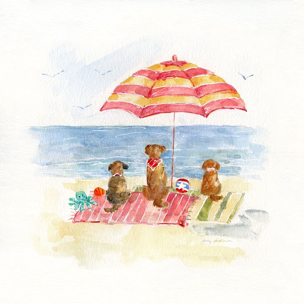 Dog Days of Summer II art print by Sally Swatland for $57.95 CAD