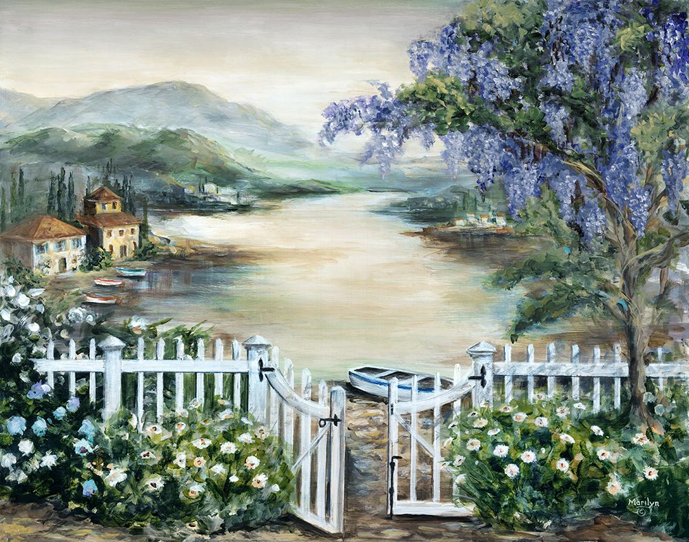 Tuscan Shore art print by Marilyn Dunlap for $57.95 CAD