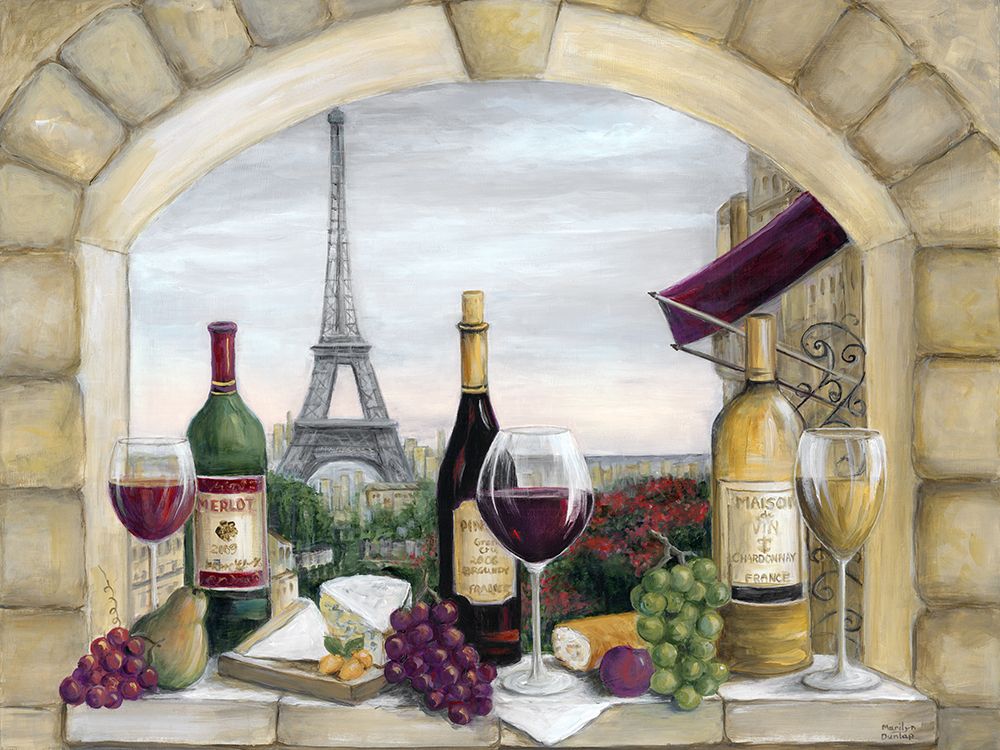 Paris Delight art print by Marilyn Dunlap for $57.95 CAD