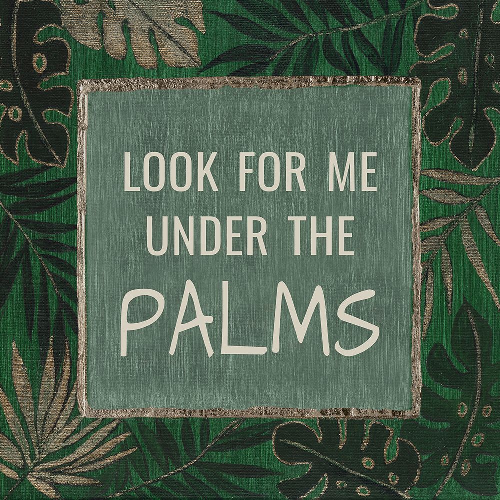 Under the Palms art print by Tava Studios for $57.95 CAD