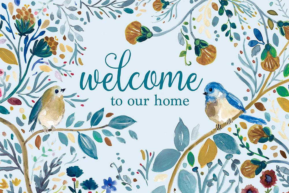 Welcome to Our Home art print by Carol Robinson for $57.95 CAD