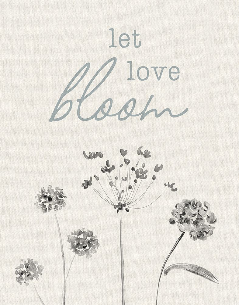 Let Love Bloom art print by CAD Designs for $57.95 CAD
