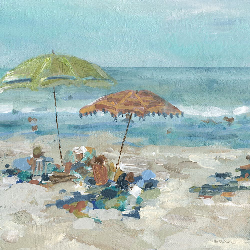 Sunny Beach Time I art print by Carol Robinson for $57.95 CAD