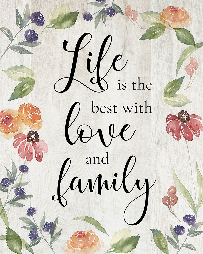 Life is the Best art print by Kristen Brockmon for $57.95 CAD