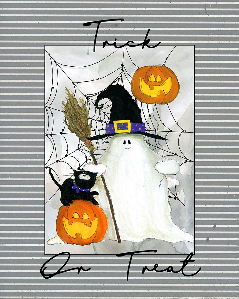 Trick or Treat Ghost art print by Carol Robinson for $57.95 CAD