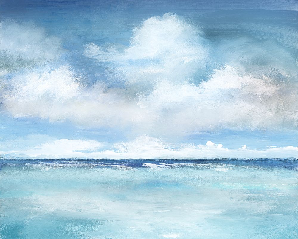 Caribbean Clouds art print by Nan for $57.95 CAD