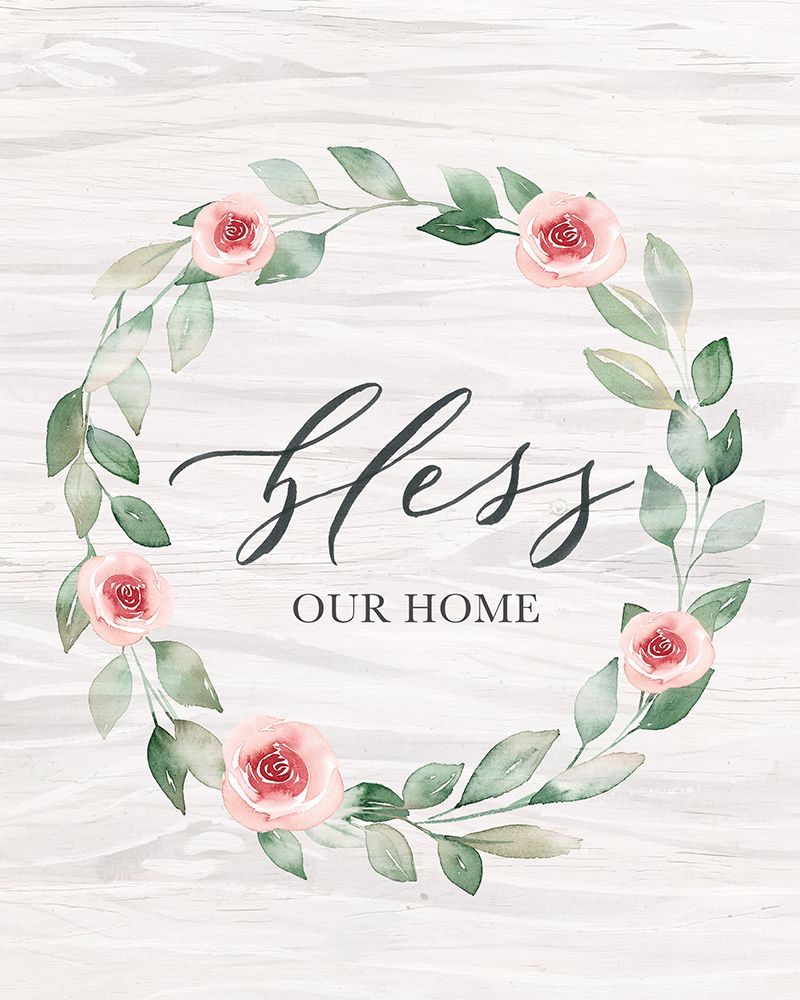 Bless Our Home art print by Kristen Brockmon for $57.95 CAD