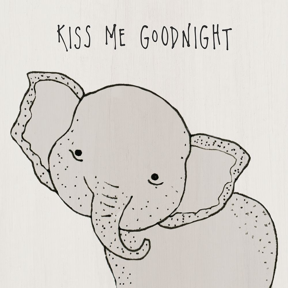 Kiss Me Goodnight art print by Susan Jill for $57.95 CAD