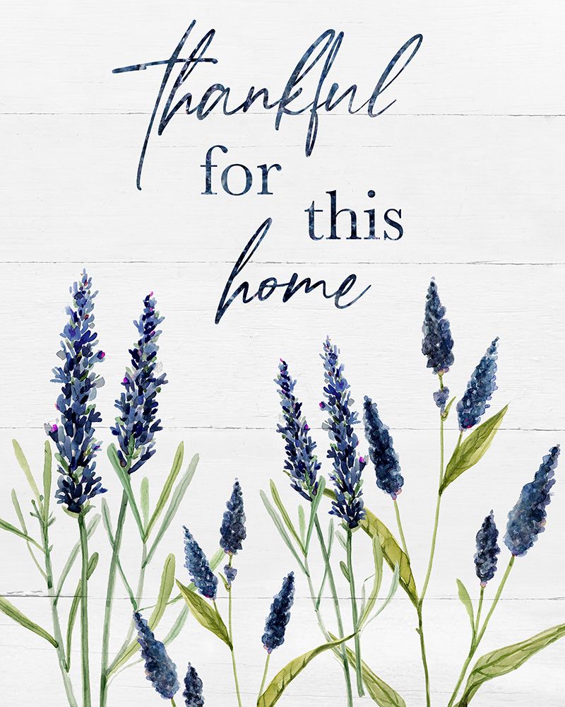 Thankful for This Home art print by Carol Robinson for $57.95 CAD