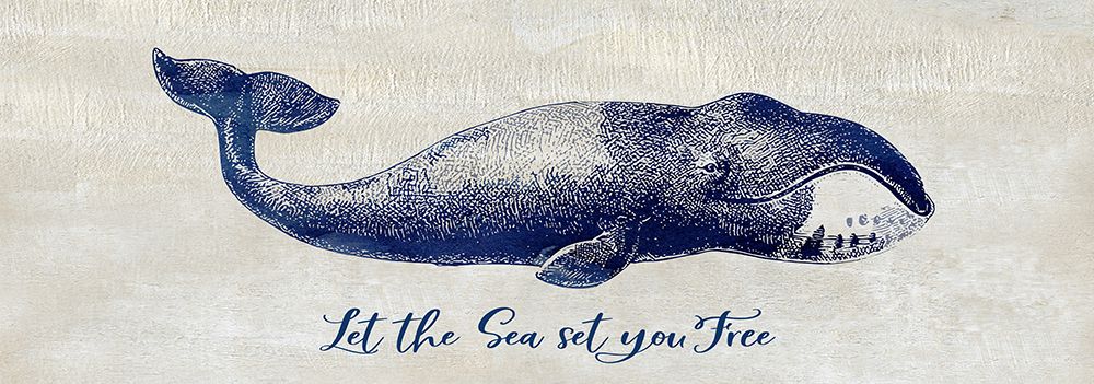 Let The Sea Set You Free art print by Susan Jill for $57.95 CAD