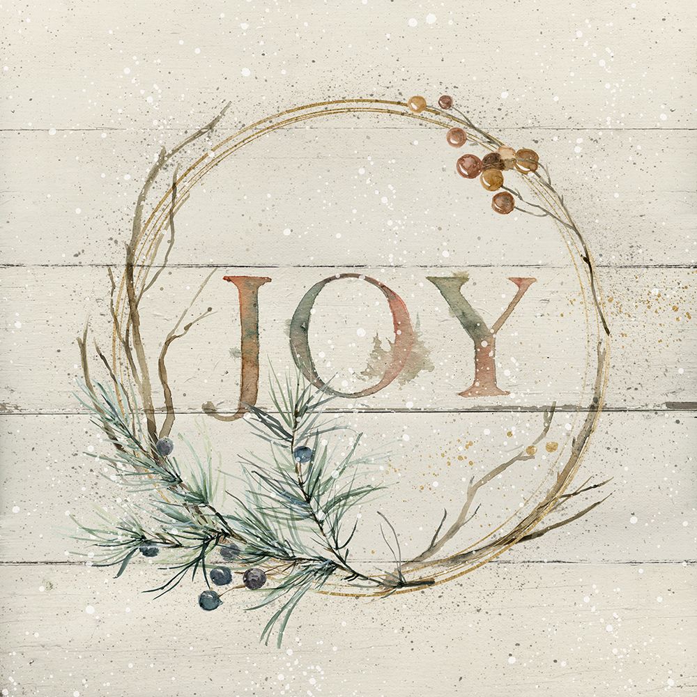 Wreath of Joy art print by Carol Robinson for $57.95 CAD