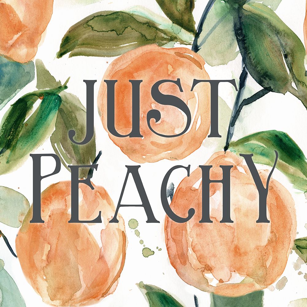 Just Peachy art print by Carol Robinson for $57.95 CAD