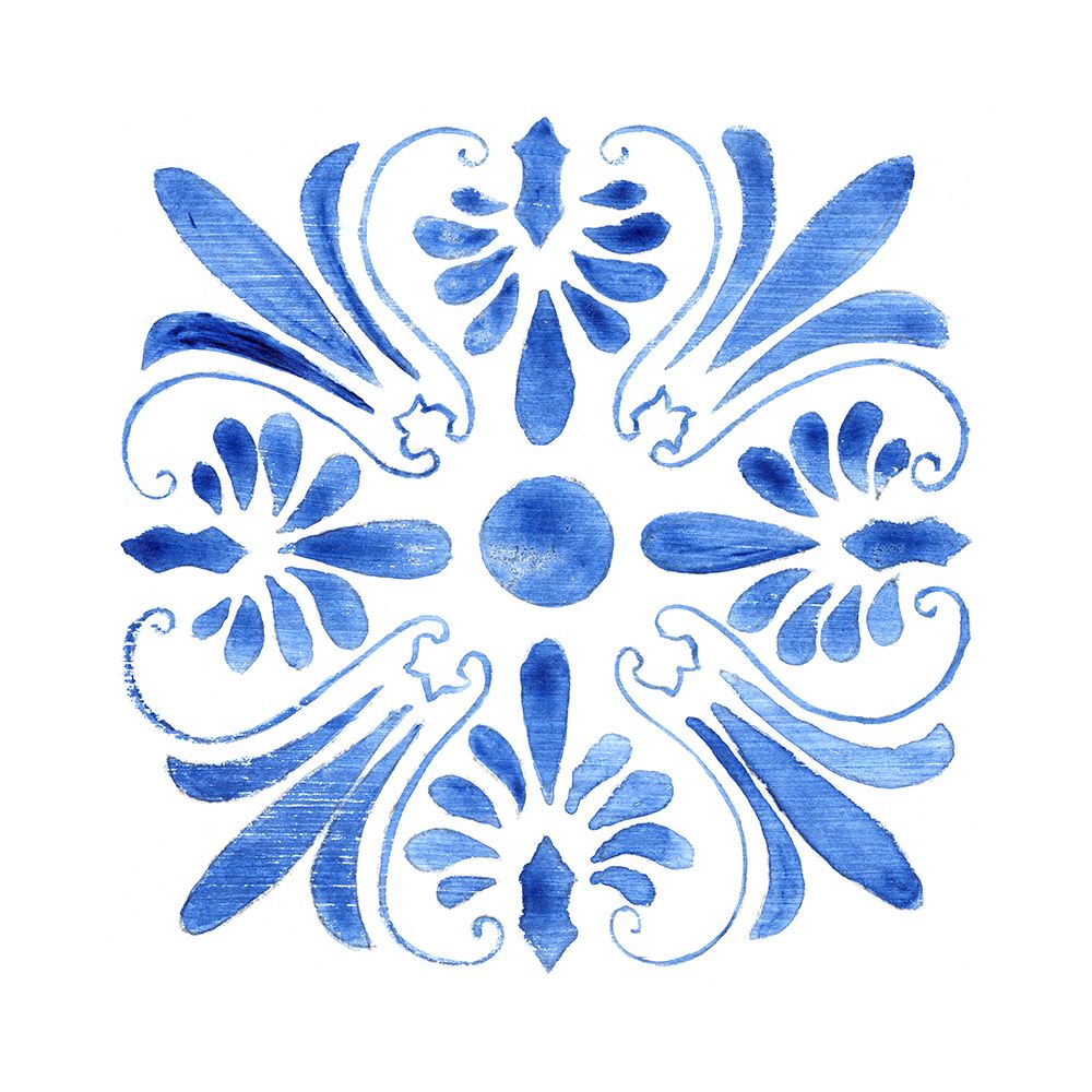 Blue Wash Tile III art print by Tava Studios for $57.95 CAD
