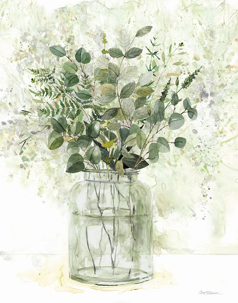 Delicate Greenery II art print by Carol Robinson for $57.95 CAD