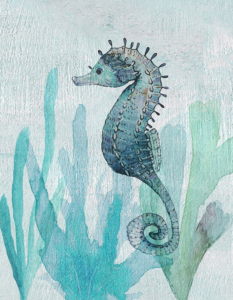 Seahorse II art print by Susan Jill for $57.95 CAD