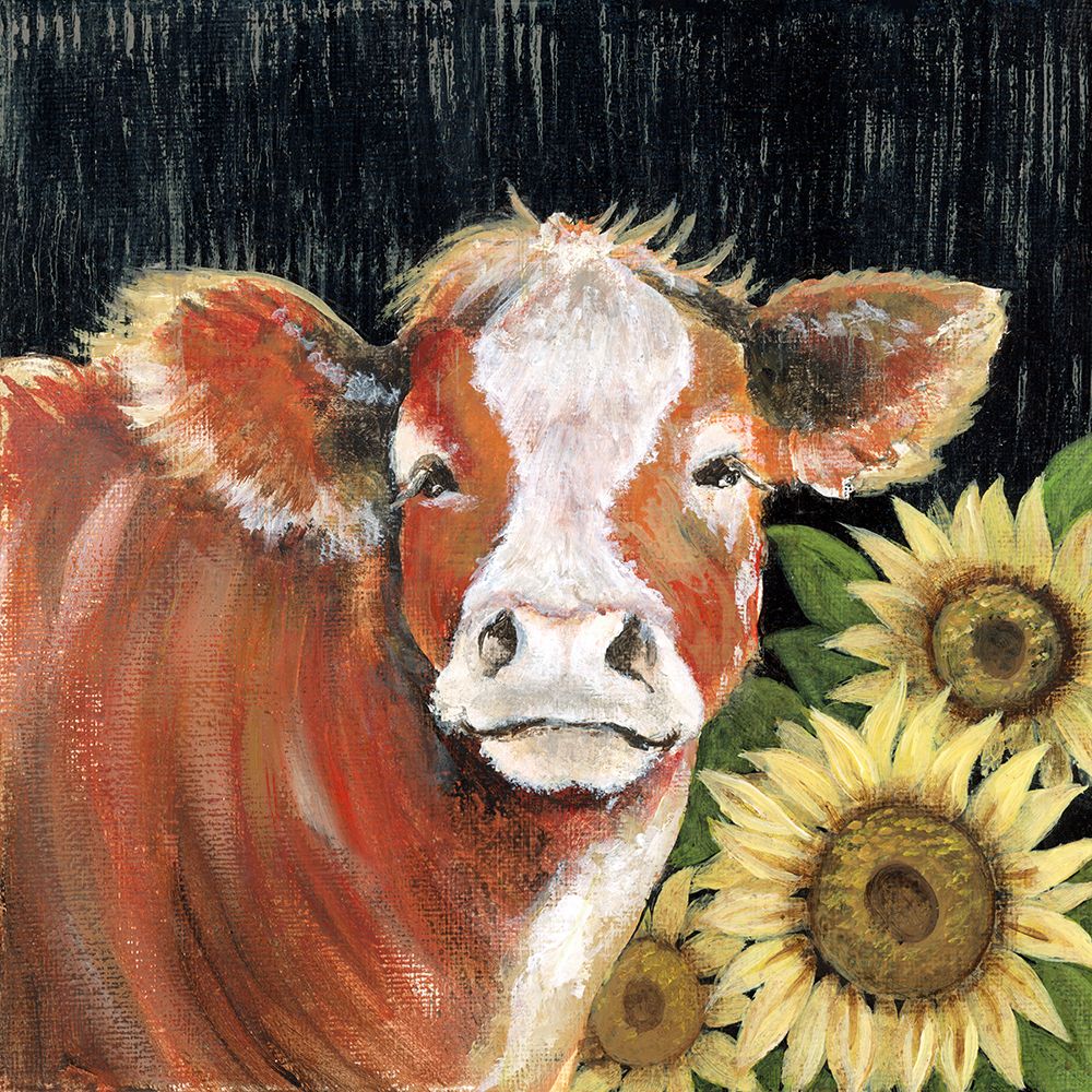 Barnyard Bessie art print by Tava Studios for $57.95 CAD