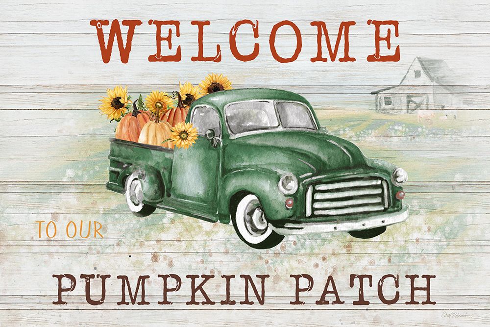 Pumpkin Patch art print by Carol Robinson for $57.95 CAD